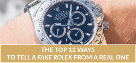 how can i tell if my rolex is fake|how to tell genuine rolex.